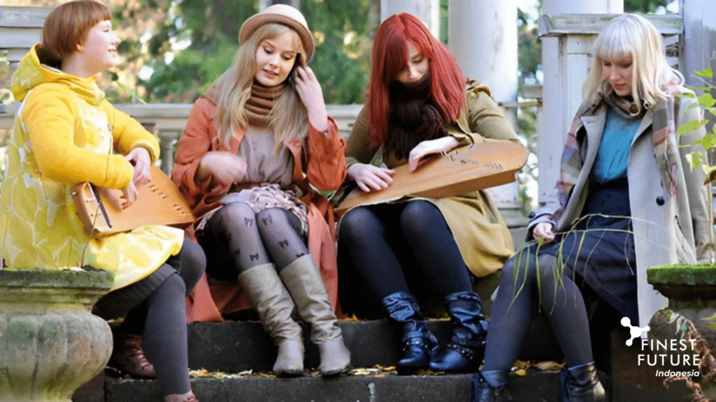 orang Finlandia bisa main musik