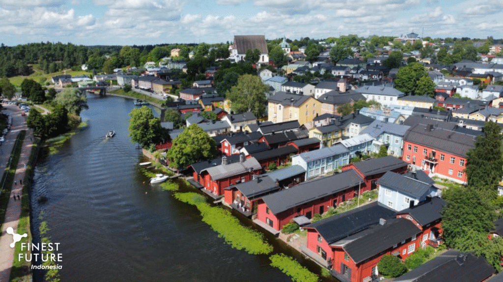 Kota Porvoo di Finlandia