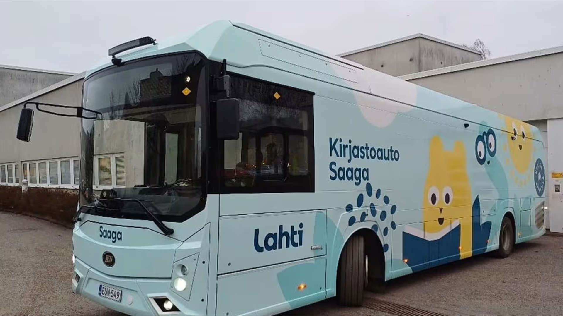 Kirjastoauto di Finland